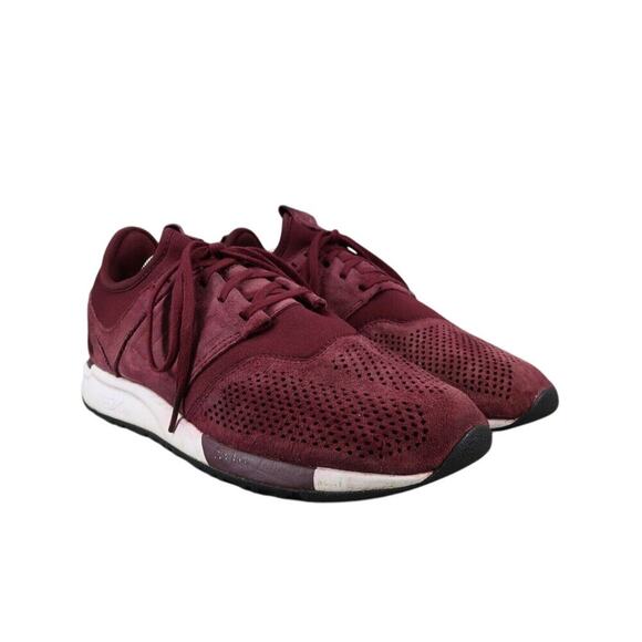 New Balance Shoes Mens 8.5 Sneakers Lifestyle 247 Suede Burgundy Active Casual main image 7